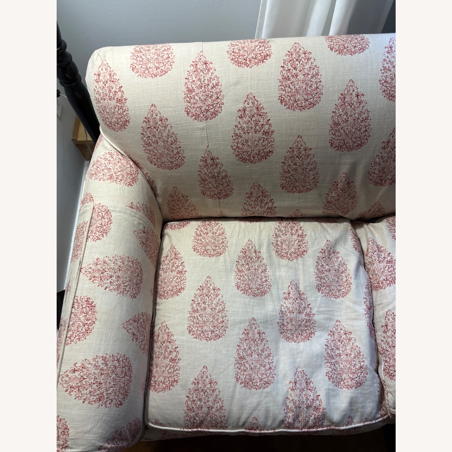 John Robshaw Textiles Cotton/Linen 3+ Seater Sofa - image-8