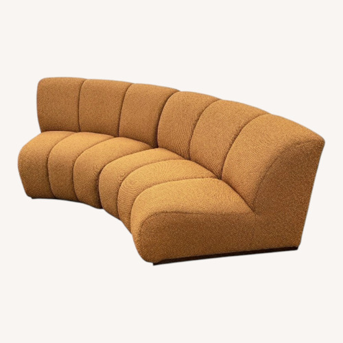 Used Castlery Marlow Performance Bouclé Wedge Couch for sale on AptDeco