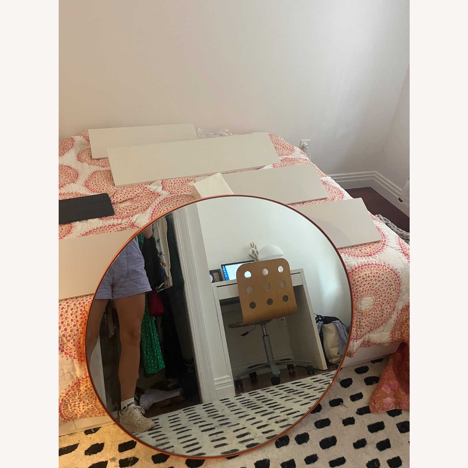 Room & Board 36” Infinity Round Wall Mirror - image-2