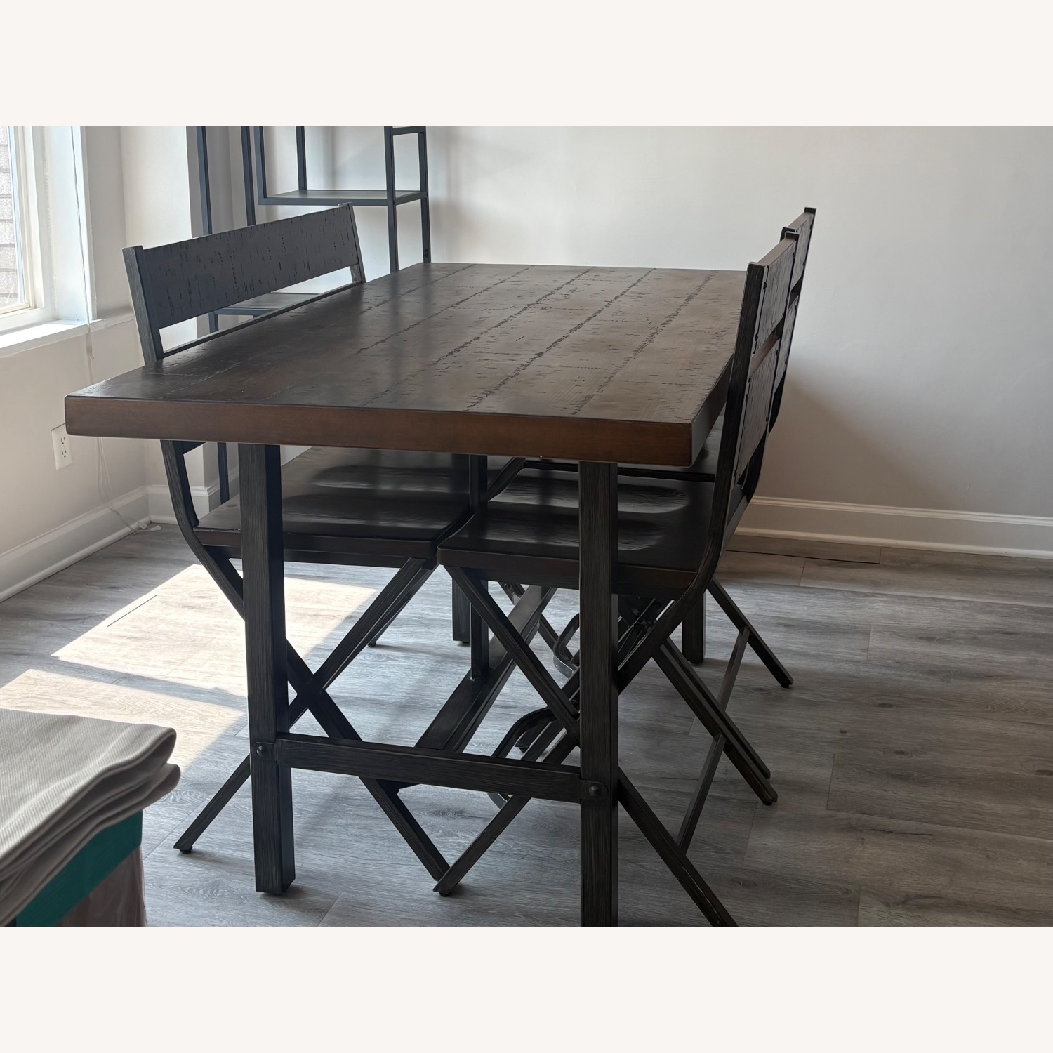 Value City Furniture Brown Dining Table Set - image-5