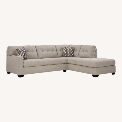 Used Mahoney 2-Piece Sectional with Chaise for sale on AptDeco