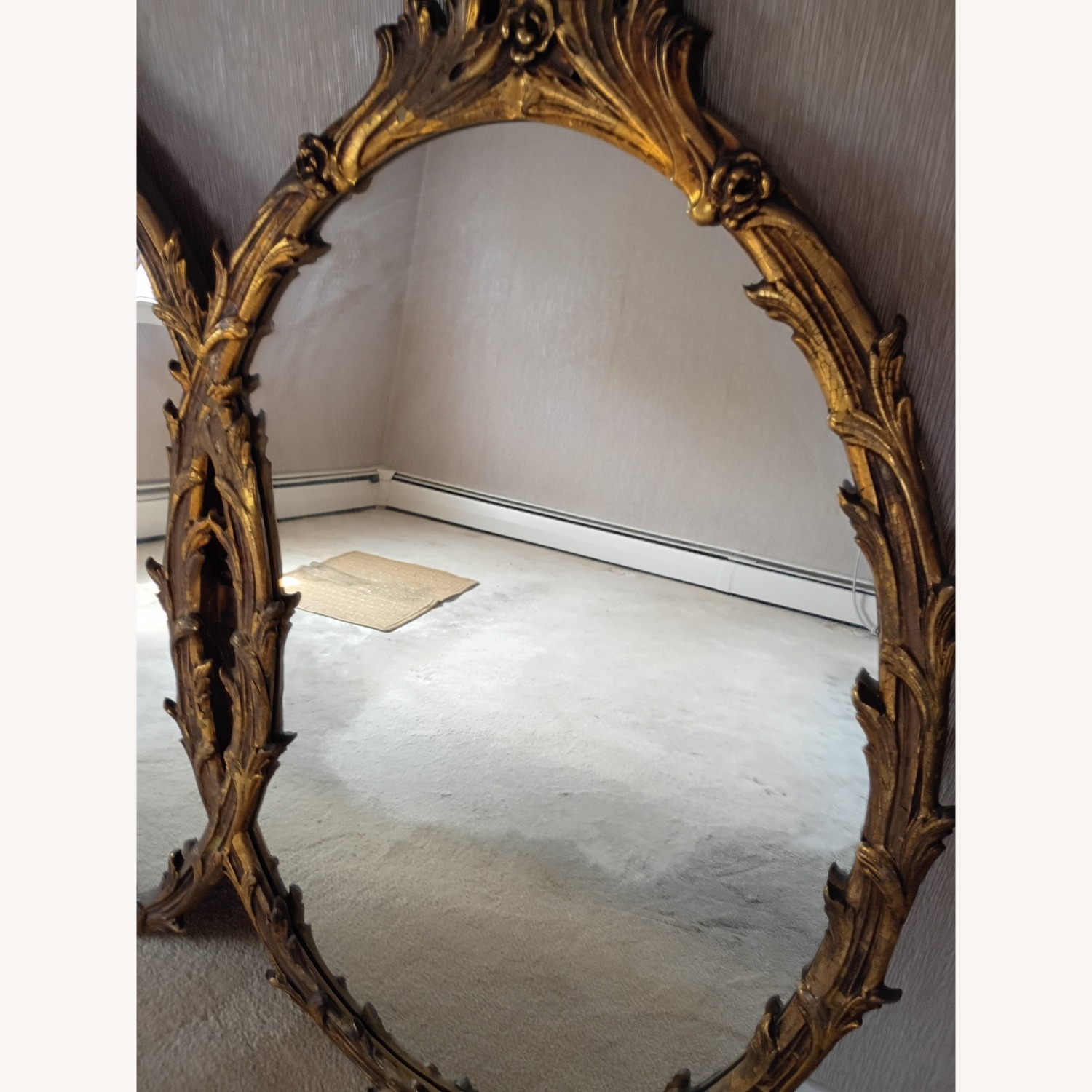 Gold Leaf Double Mirror - image-6