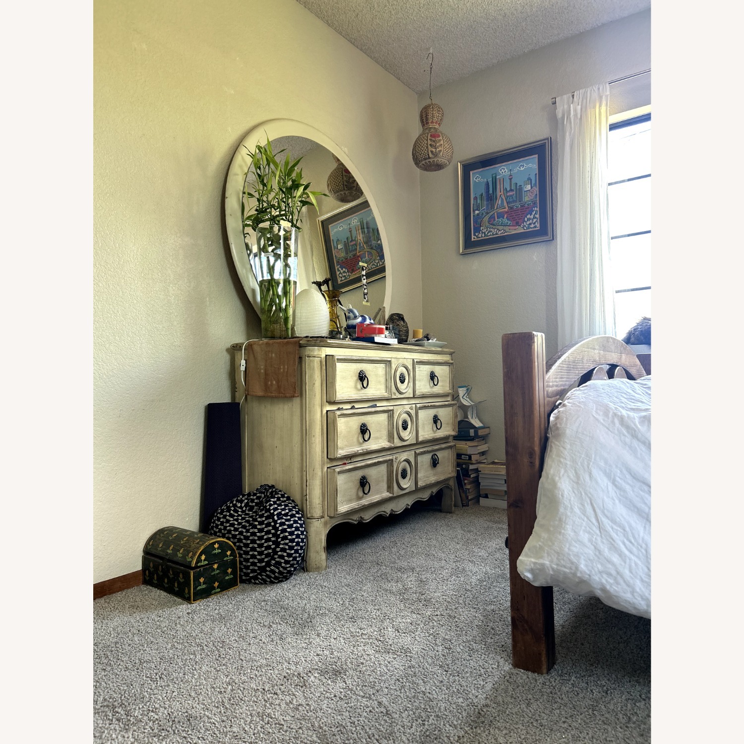 Vintage/Antique Finds Natural Wood Dresser - image-3