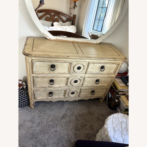 Used Vintage/Antique Finds Natural Wood Dresser for sale on AptDeco