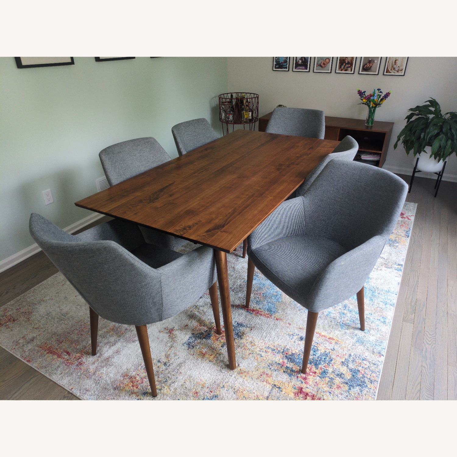 Article Walnut Dining Set - image-3