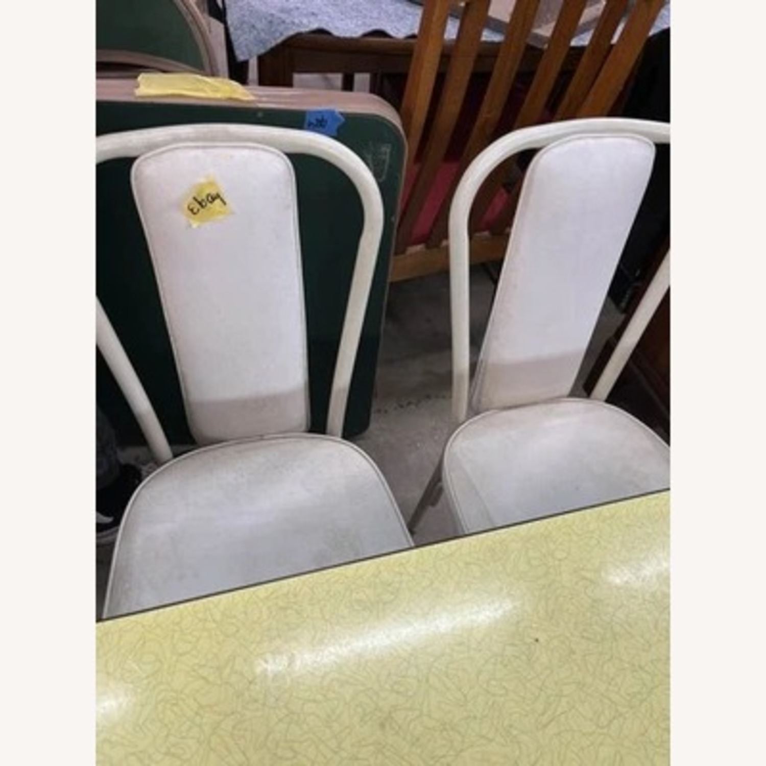 1950s/60s Formica Table 4 Chairs Mid Century Retro - image-3