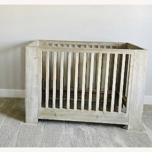 Used Restoration Hardware Callum Complete Nursery Set - Weathered White for sale on AptDeco
