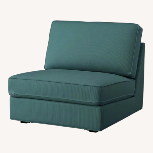 Used IKEA Kivik Green Fabric Chaise Lounge for sale on AptDeco