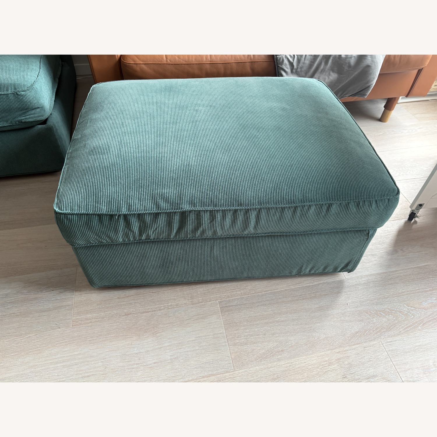 IKEA Kivik Green Ottoman - image-2