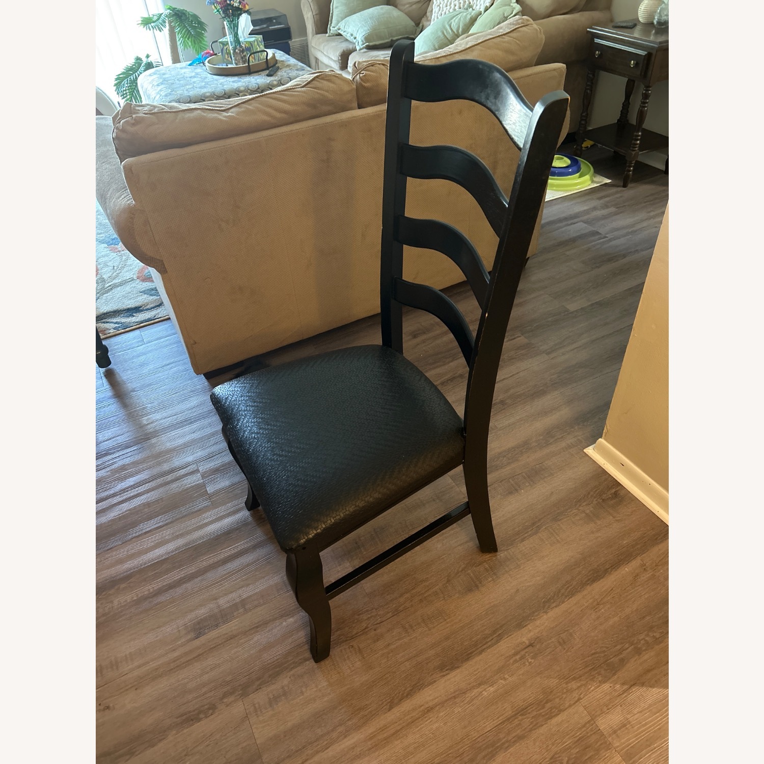 Black Wood Dining Chairs - image-2