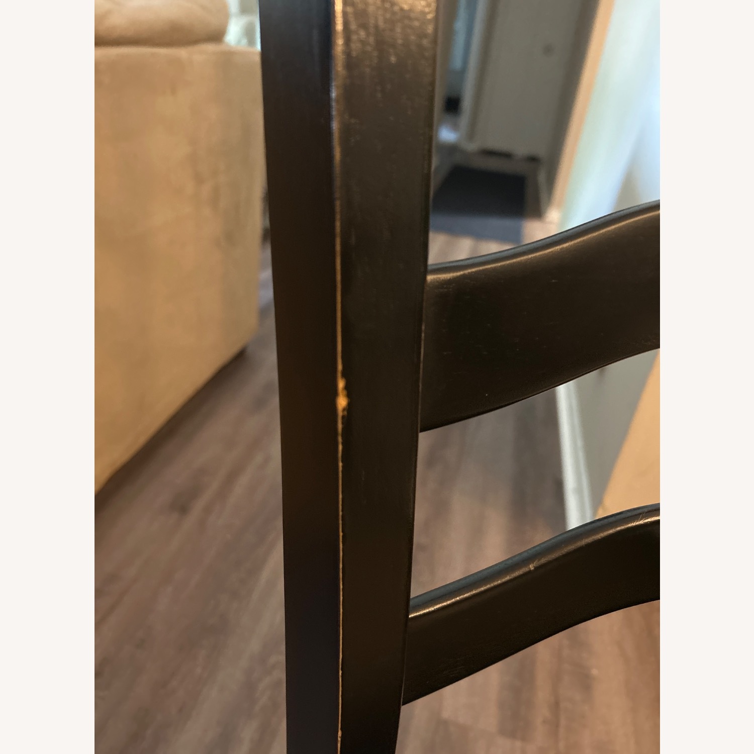 Black Wood Dining Chairs - image-5