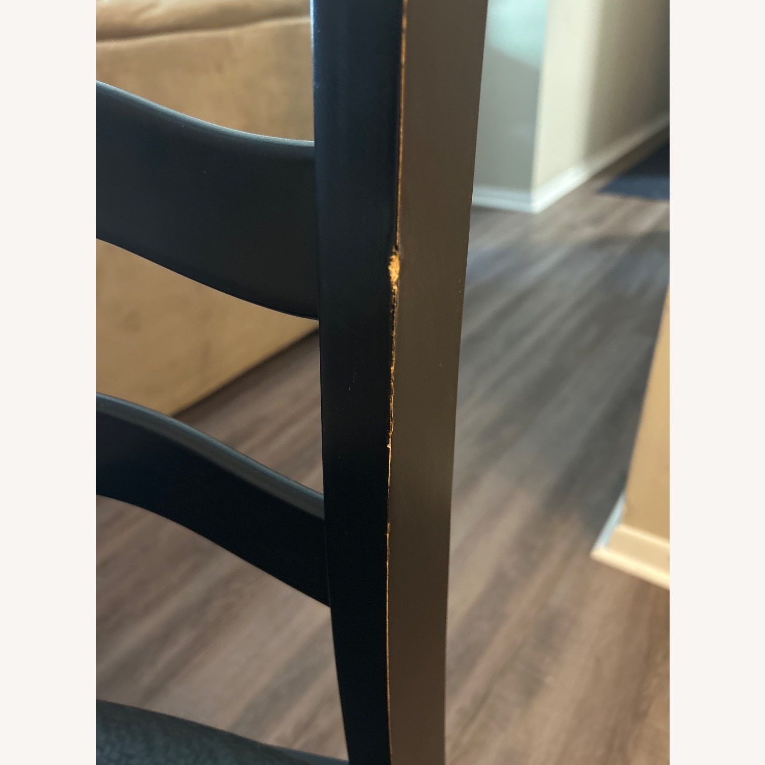 Black Wood Dining Chairs - image-4