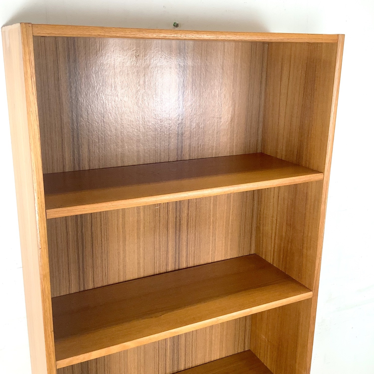 Scandinavian Modern Teak Bookcase - image-9