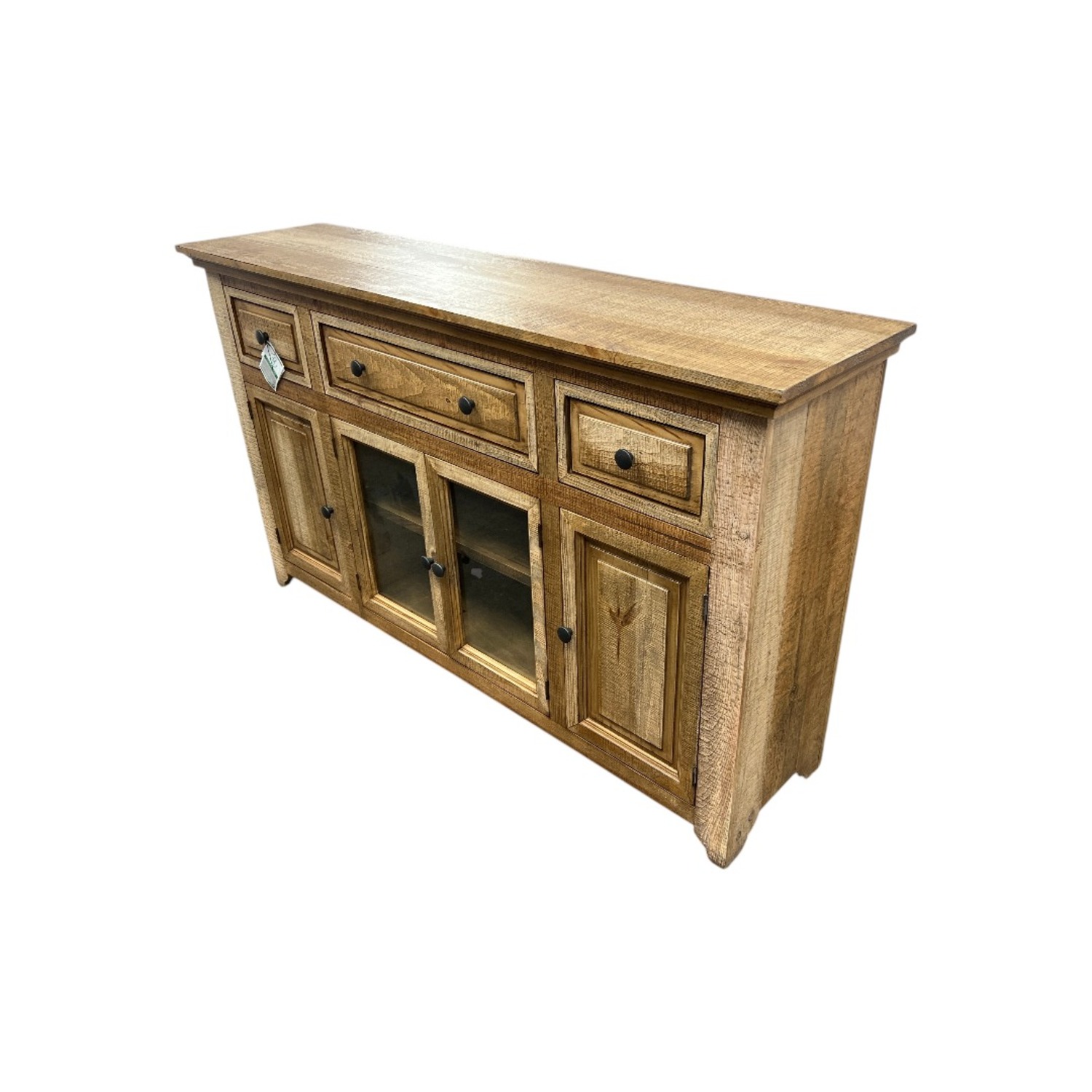August Grove Glenwood 3 Drawer 4 Door Console - image-3