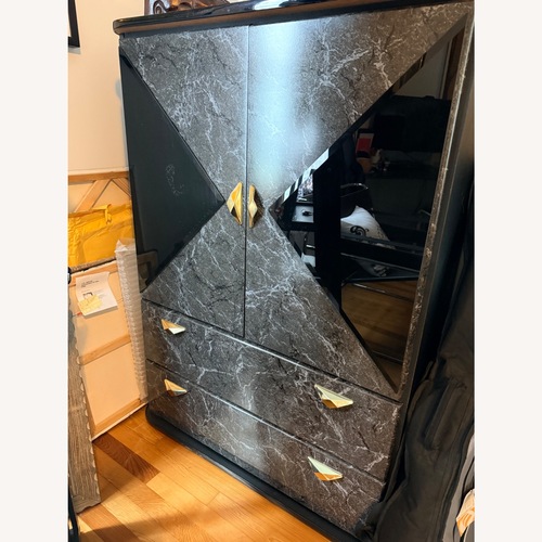 Used Vintage/Antique Finds Black Armoire for sale on AptDeco
