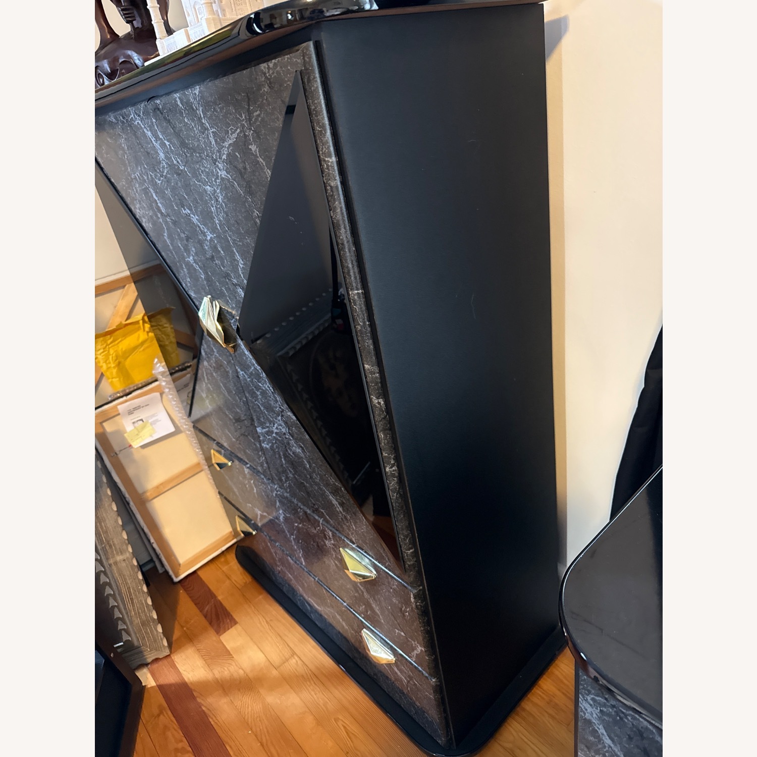 Vintage/Antique Finds Black Armoire - image-3