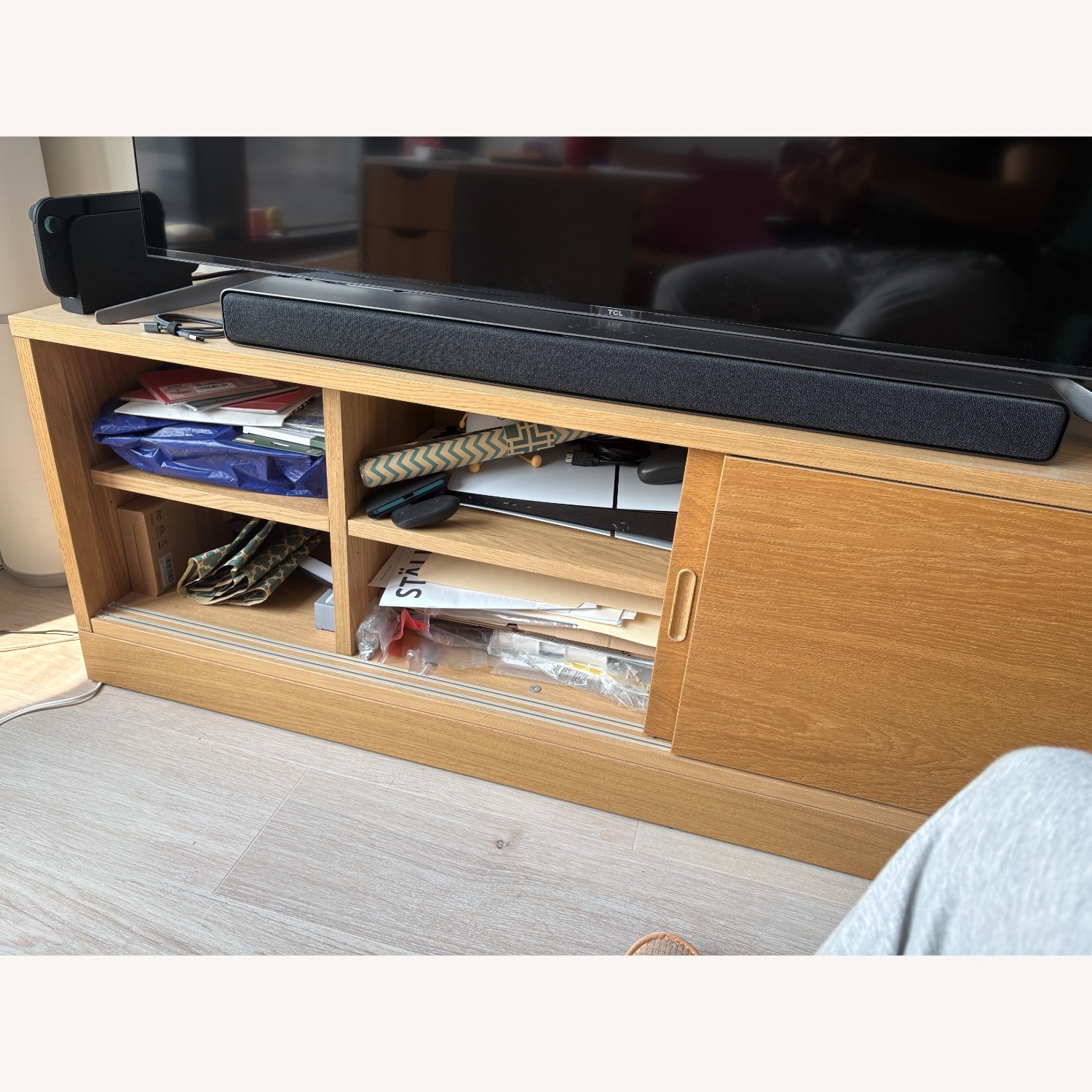 IKEA Tonstad Wide TV Stand - image-4