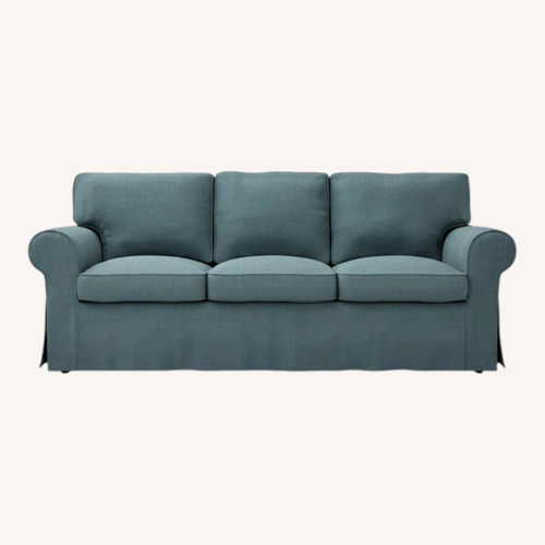 Used IKEA Green Fabric 3+ Seater Sofa for sale on AptDeco