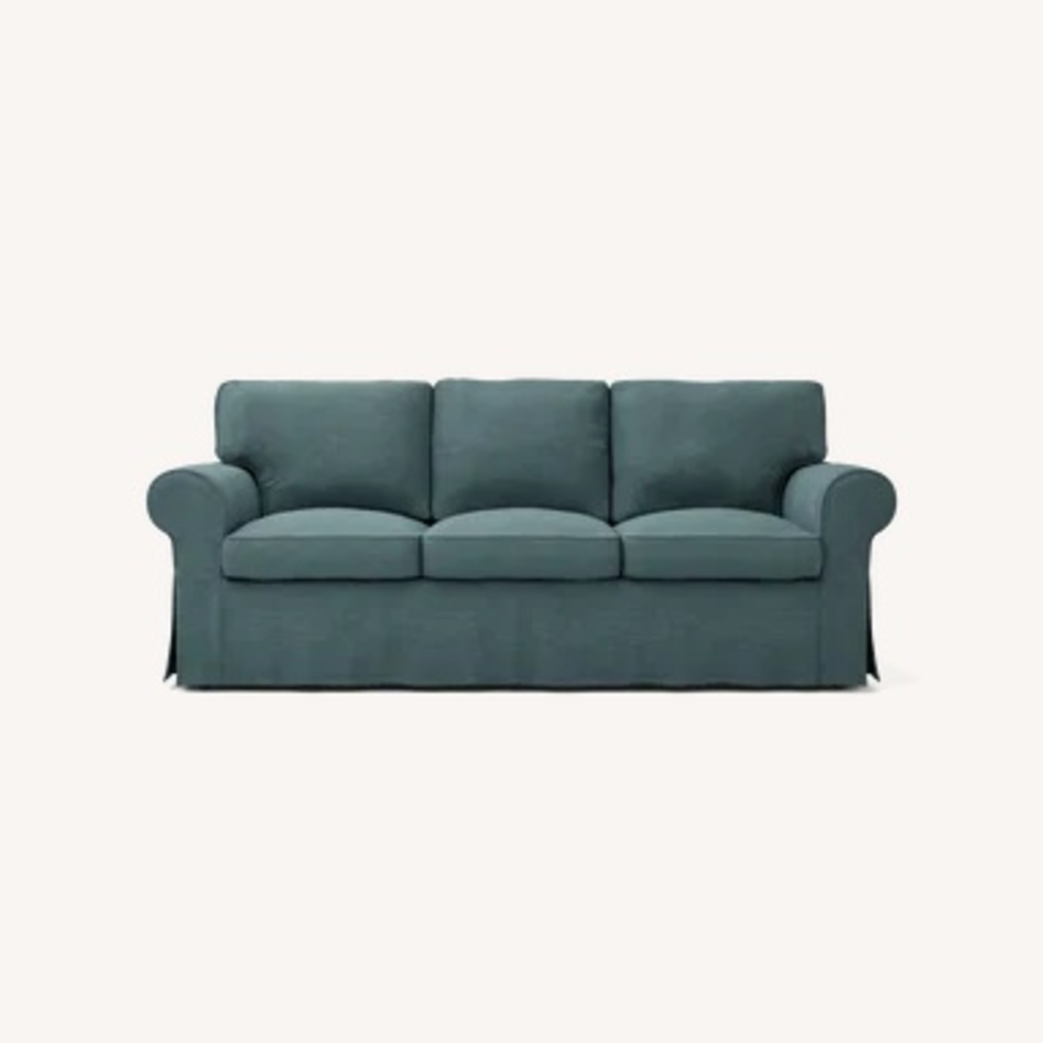 IKEA Green Fabric 3+ Seater Sofa - image-5