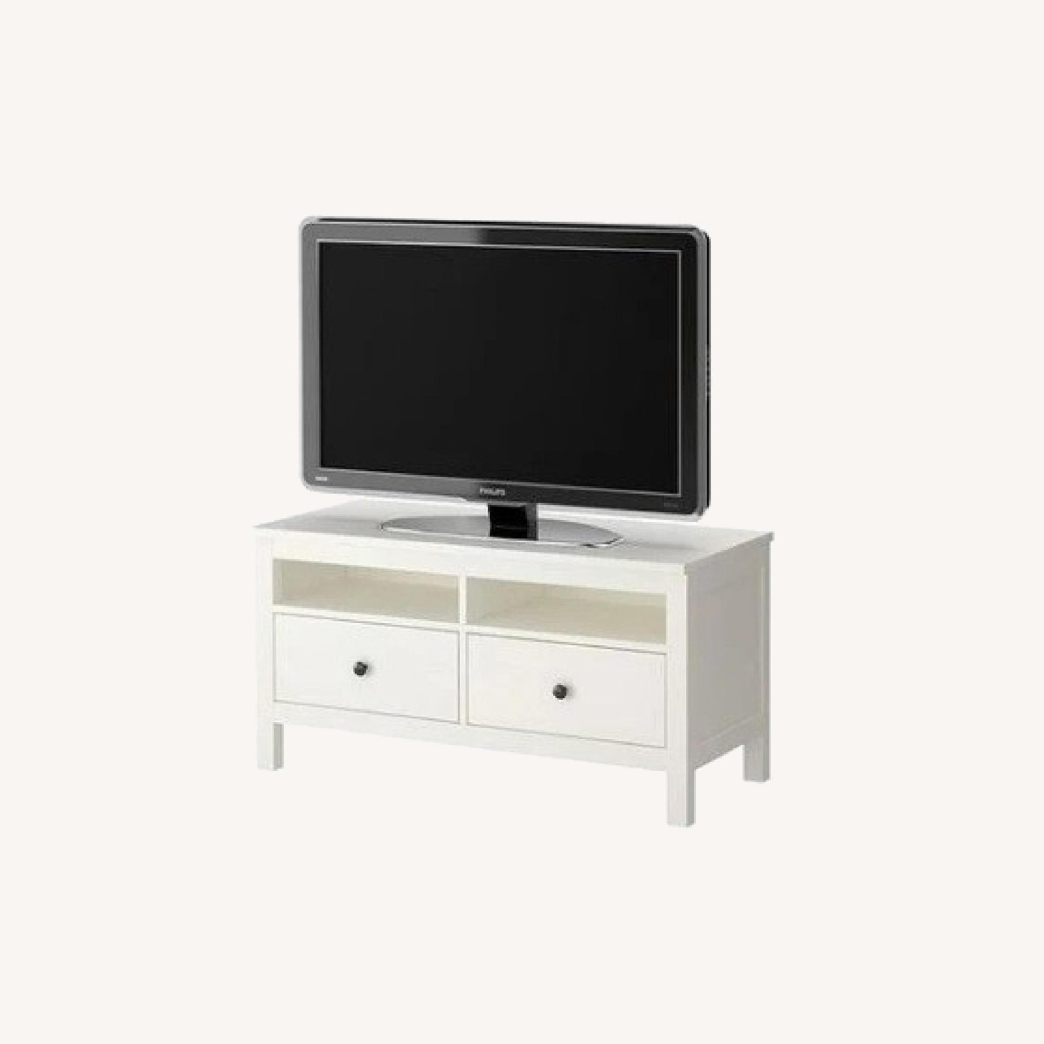 IKEA Hemnes Two Drawer TV Stand - image-9
