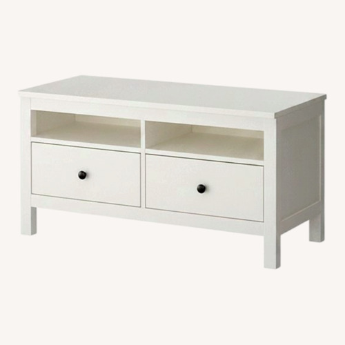 Used IKEA Hemnes Two Drawer TV Stand for sale on AptDeco