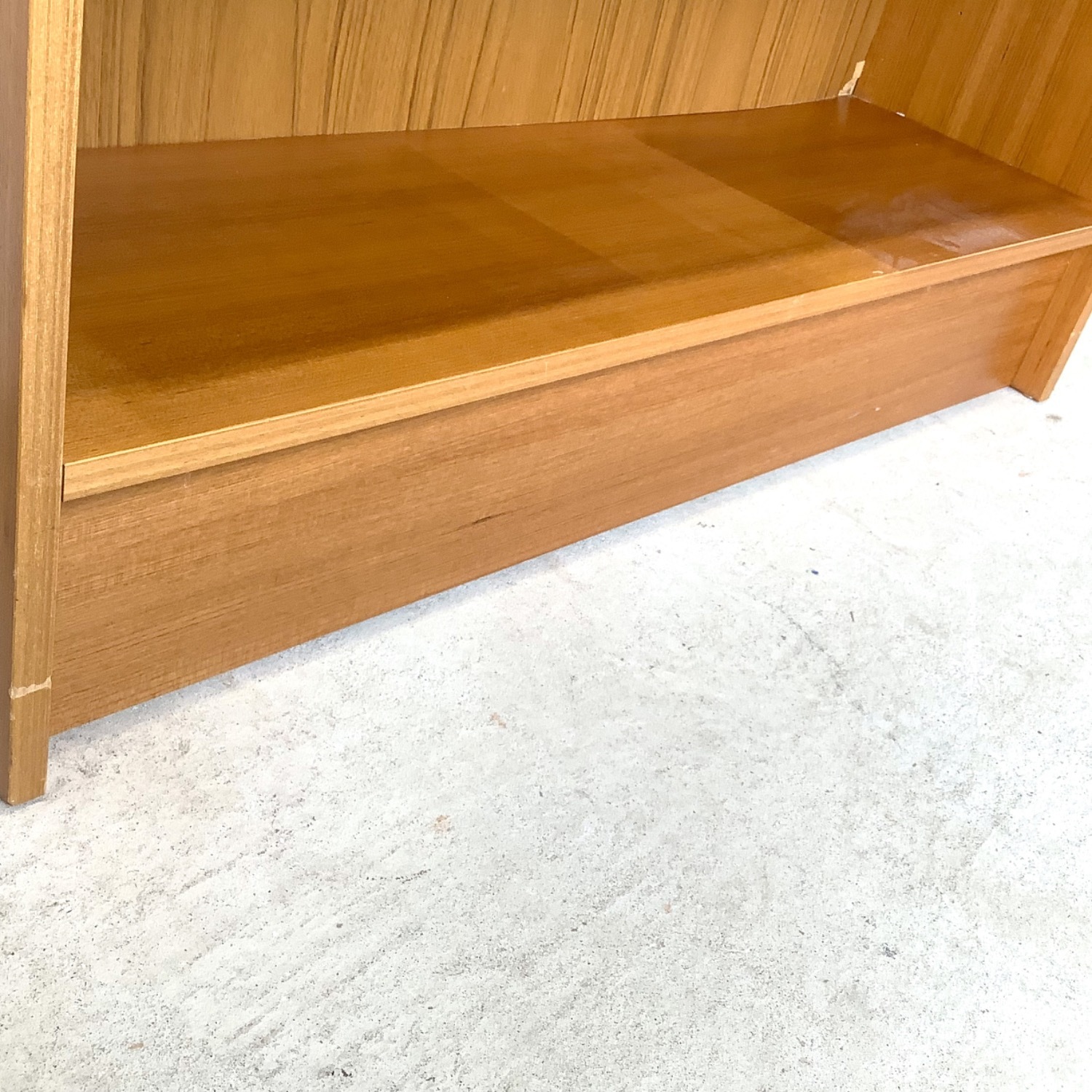 Tall Scandinavian Modern Teak Bookcase - image-14
