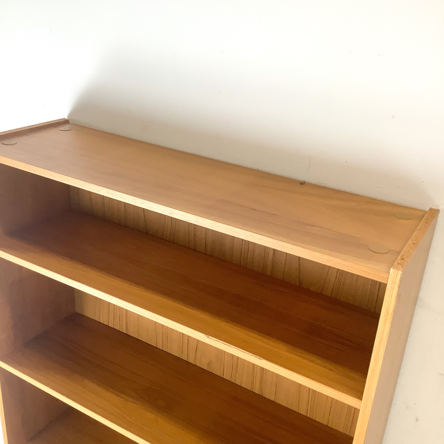 Tall Scandinavian Modern Teak Bookcase - image-6