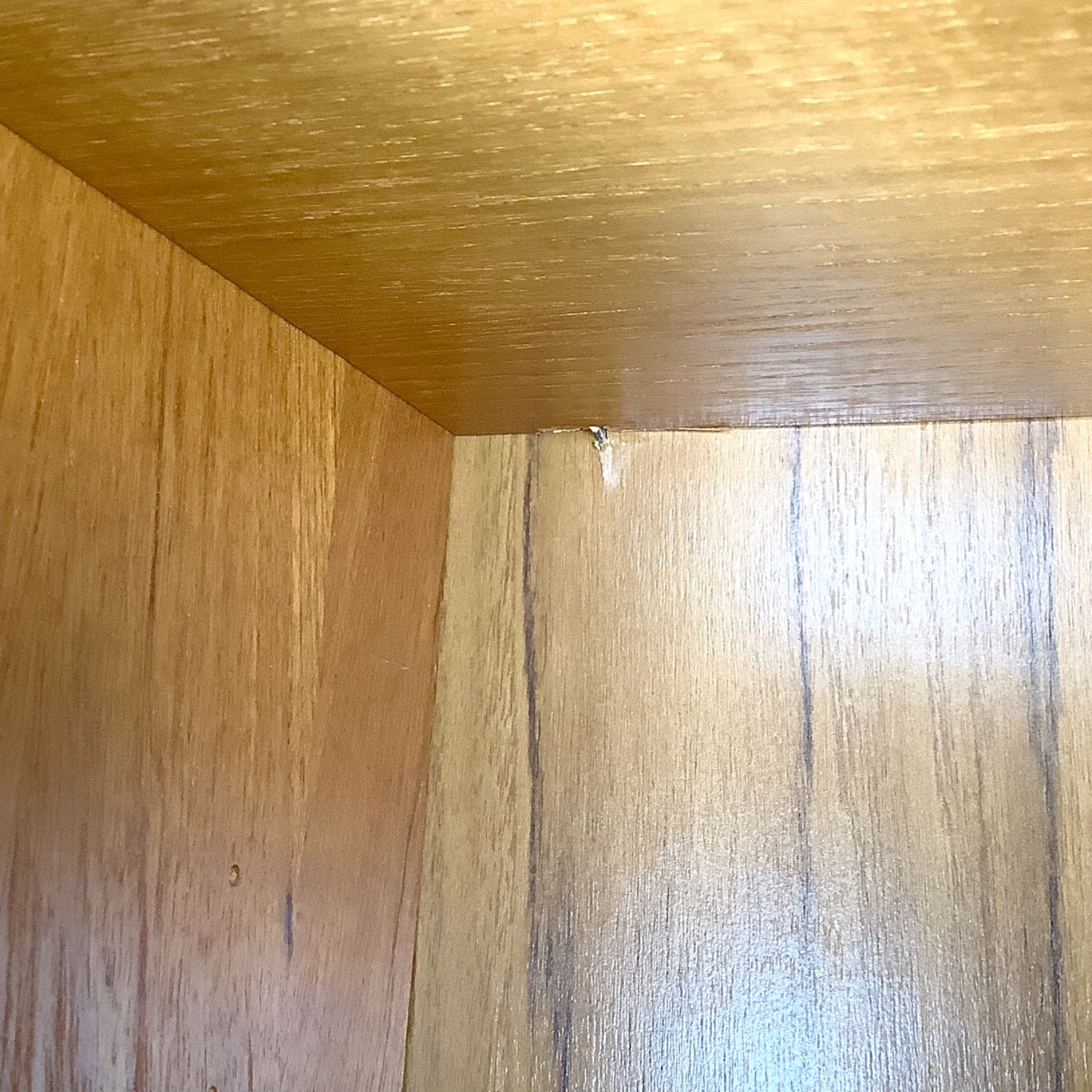 Tall Scandinavian Modern Teak Bookcase - image-9
