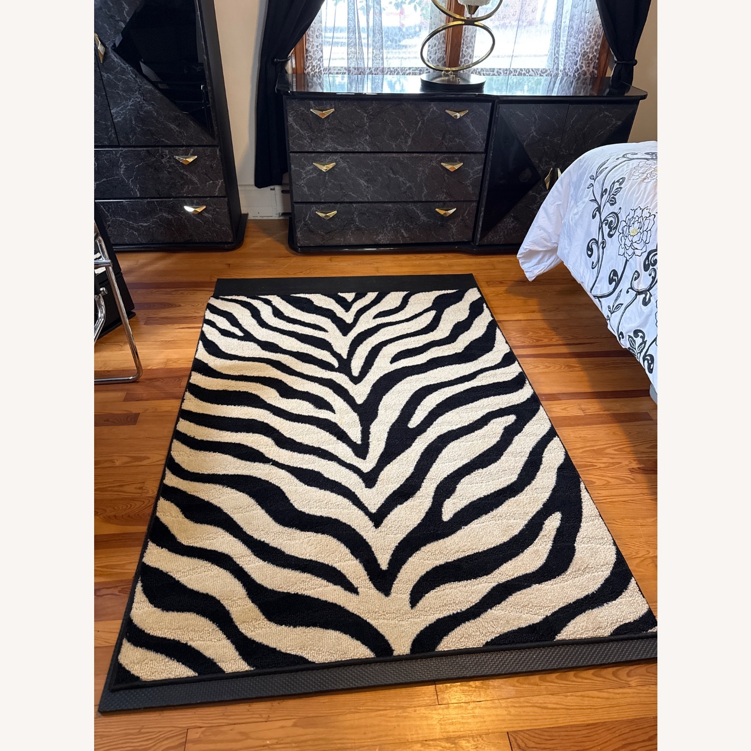 Vintage/Antique Finds Fabric Small Rug 6' x 48' - image-1