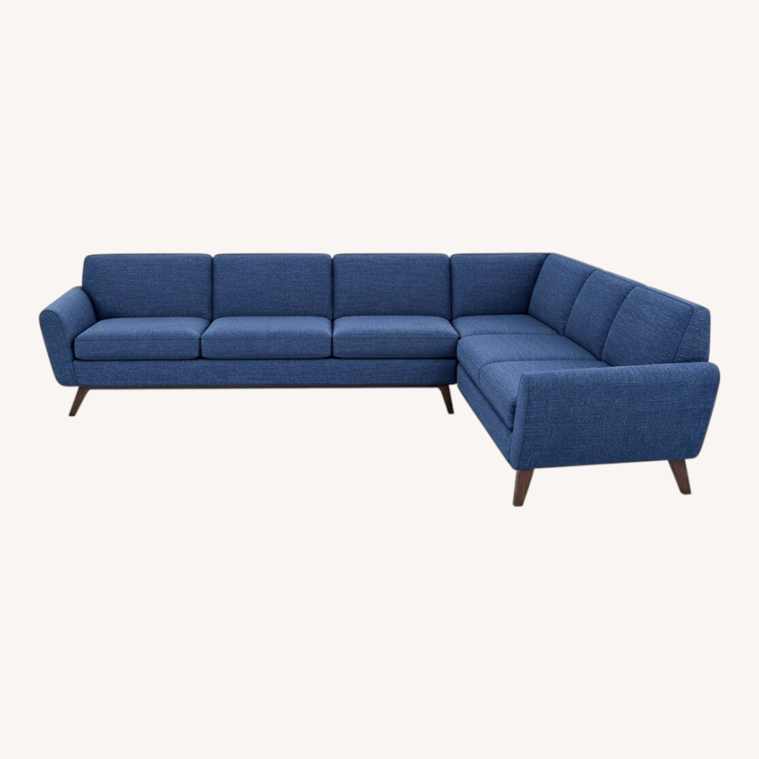 Joybird Hyland Blue Key Largo Denim L-Sectional - image-0