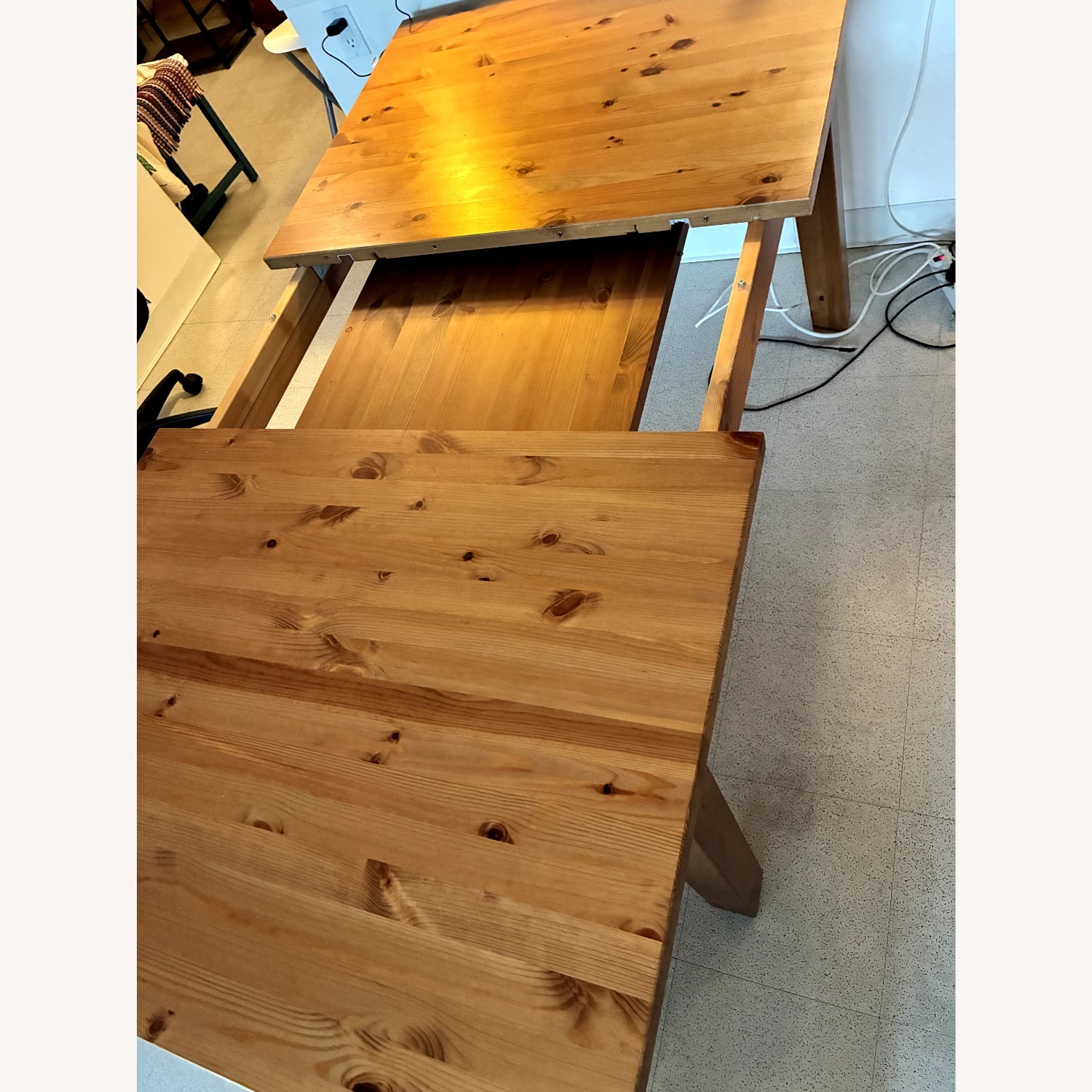 IKEA STORNÄS Light Brown Wood Dining Table - image-3