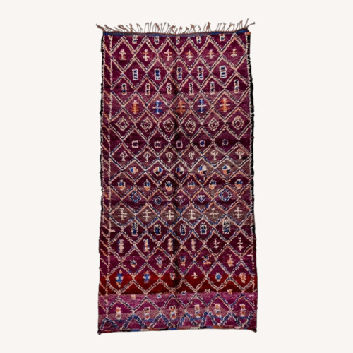 Used Mid Century Moroccan Rug 10.7' x 5.5' for sale on AptDeco