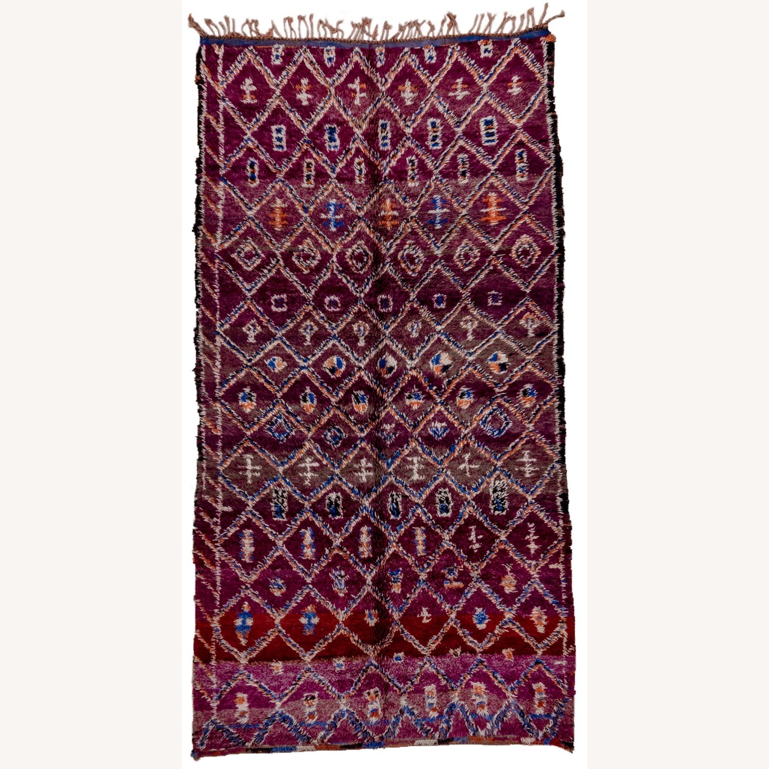 Mid Century Moroccan Rug 10.7' x 5.5' - image-1