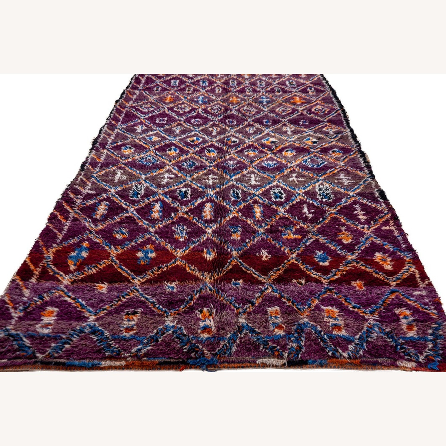 Mid Century Moroccan Rug 10.7' x 5.5' - image-2