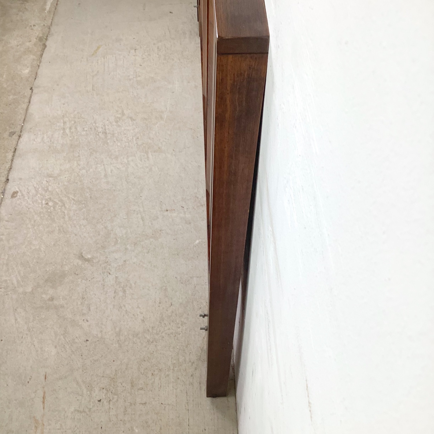 Mid-Century Walnut Vertical Slat Headboard- 60 in - image-13