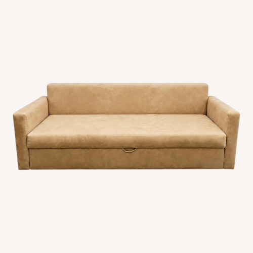 Used Custom Upholstered Loveseat Sleeper Sofa for sale on AptDeco