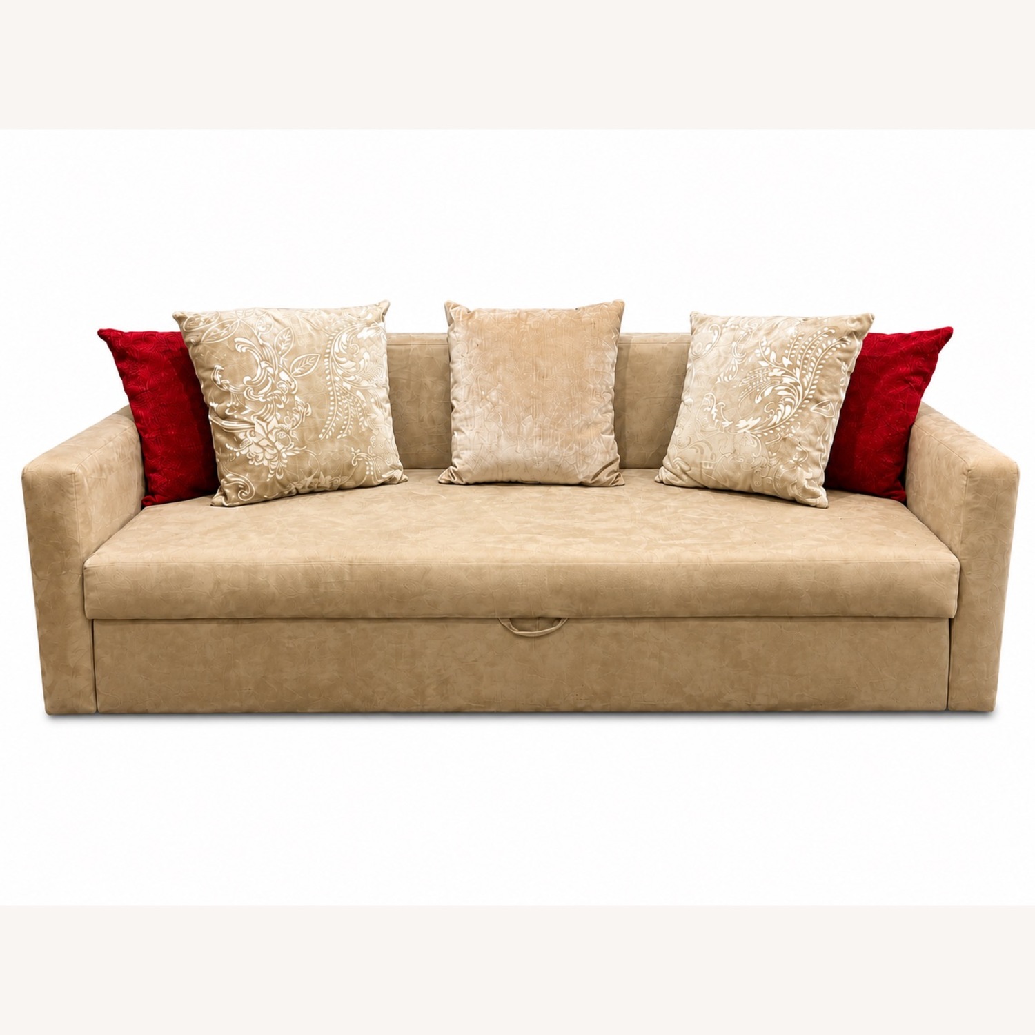 Custom Upholstered Loveseat Sleeper Sofa - image-1