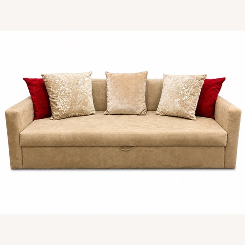 Used Custom Upholstered Loveseat Sleeper Sofa for sale on AptDeco