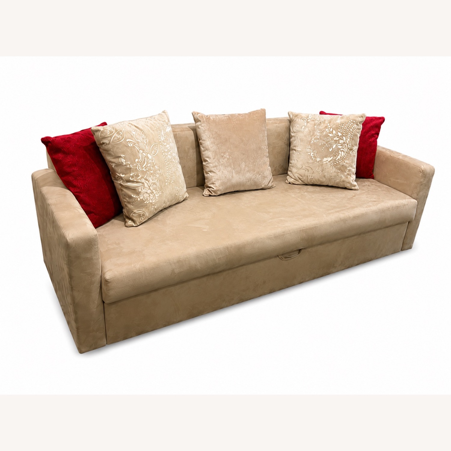 Custom Upholstered Loveseat Sleeper Sofa - image-2