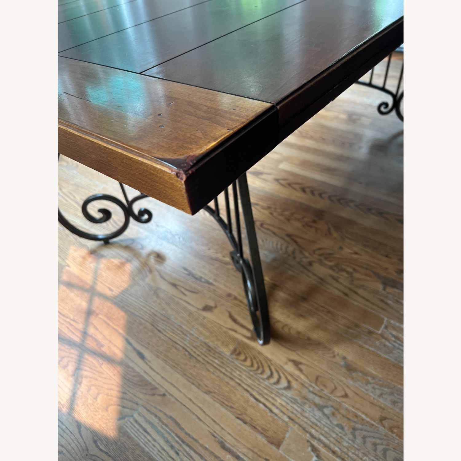 Stanley Furniture Dark Brown Wood Dining Table - image-4