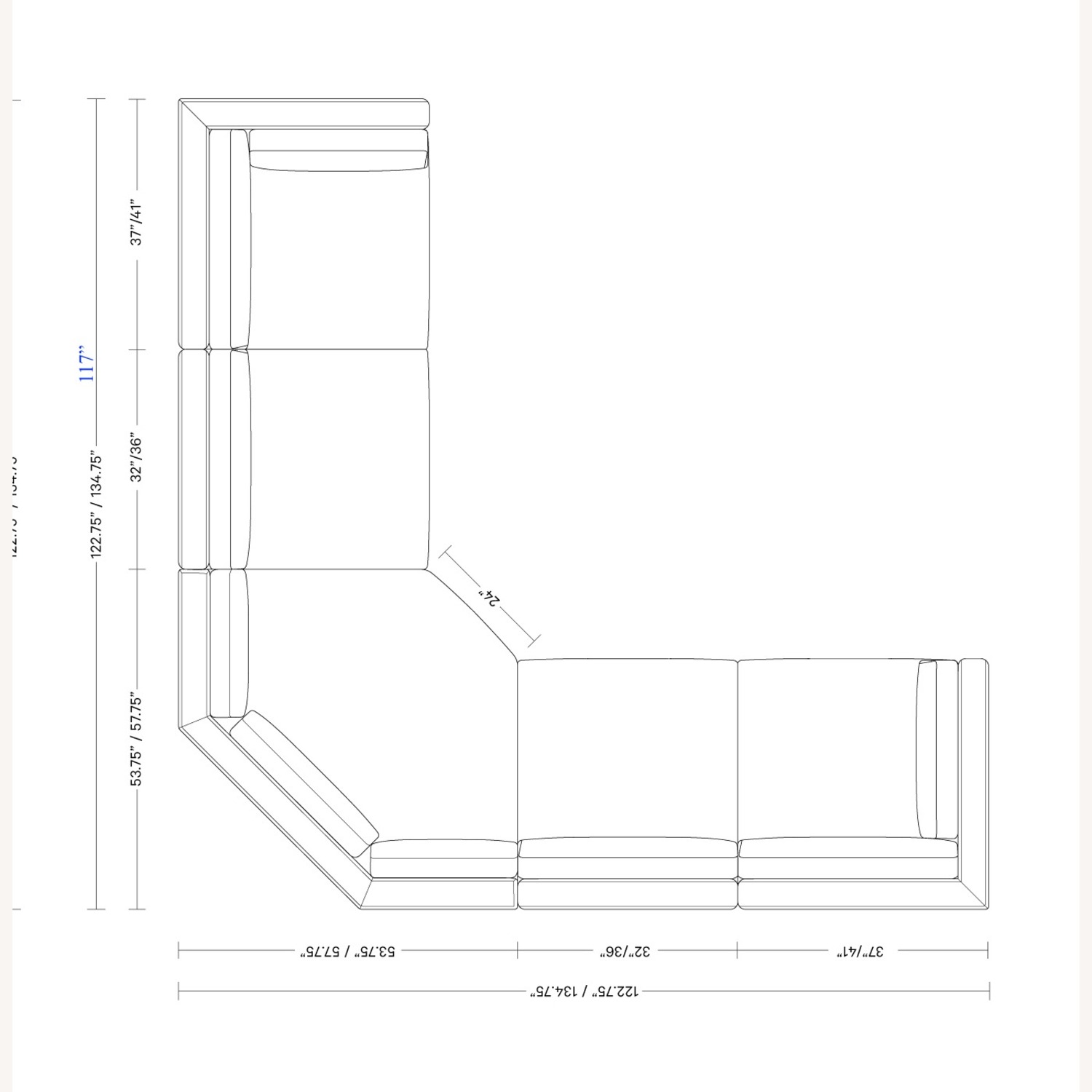 Interior Define Tatum Wedge Sectional - image-3