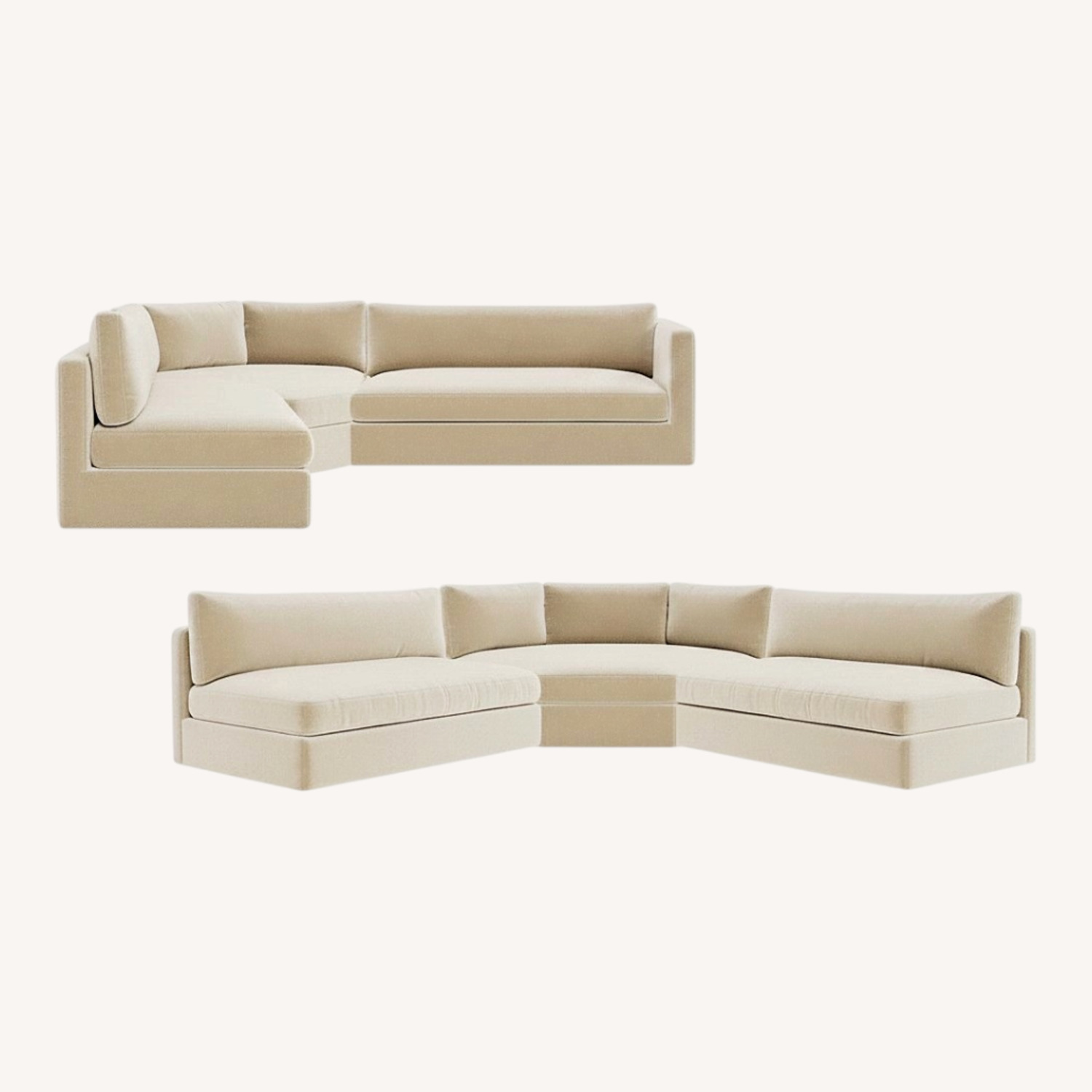 Interior Define Tatum Wedge Sectional - image-0