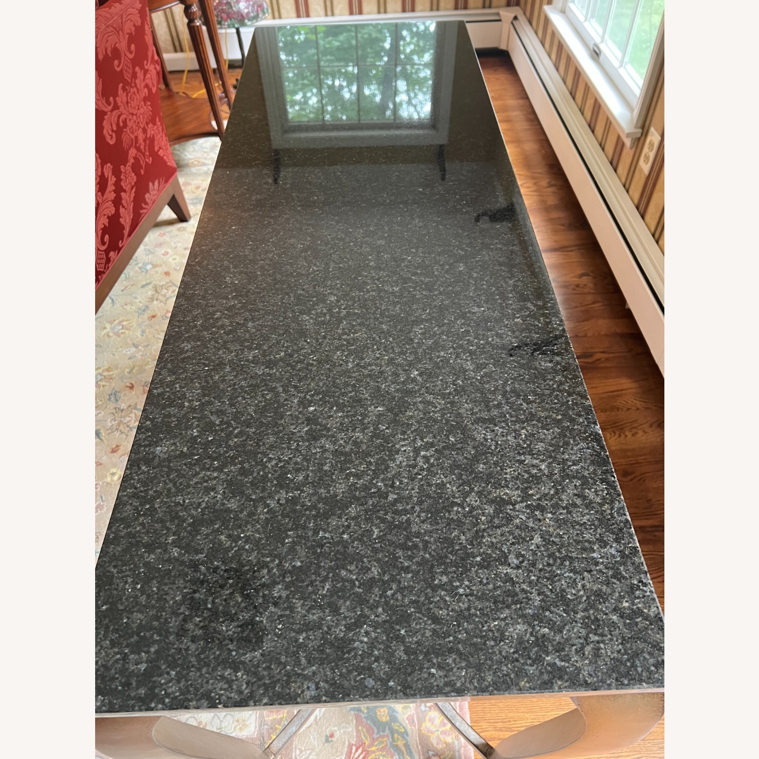 Black Marble Side Table - image-3