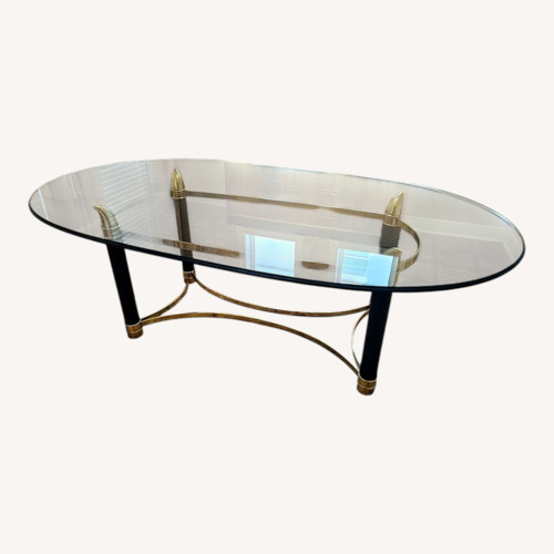 Used Vintage/Antique Glass Dining Table for sale on AptDeco