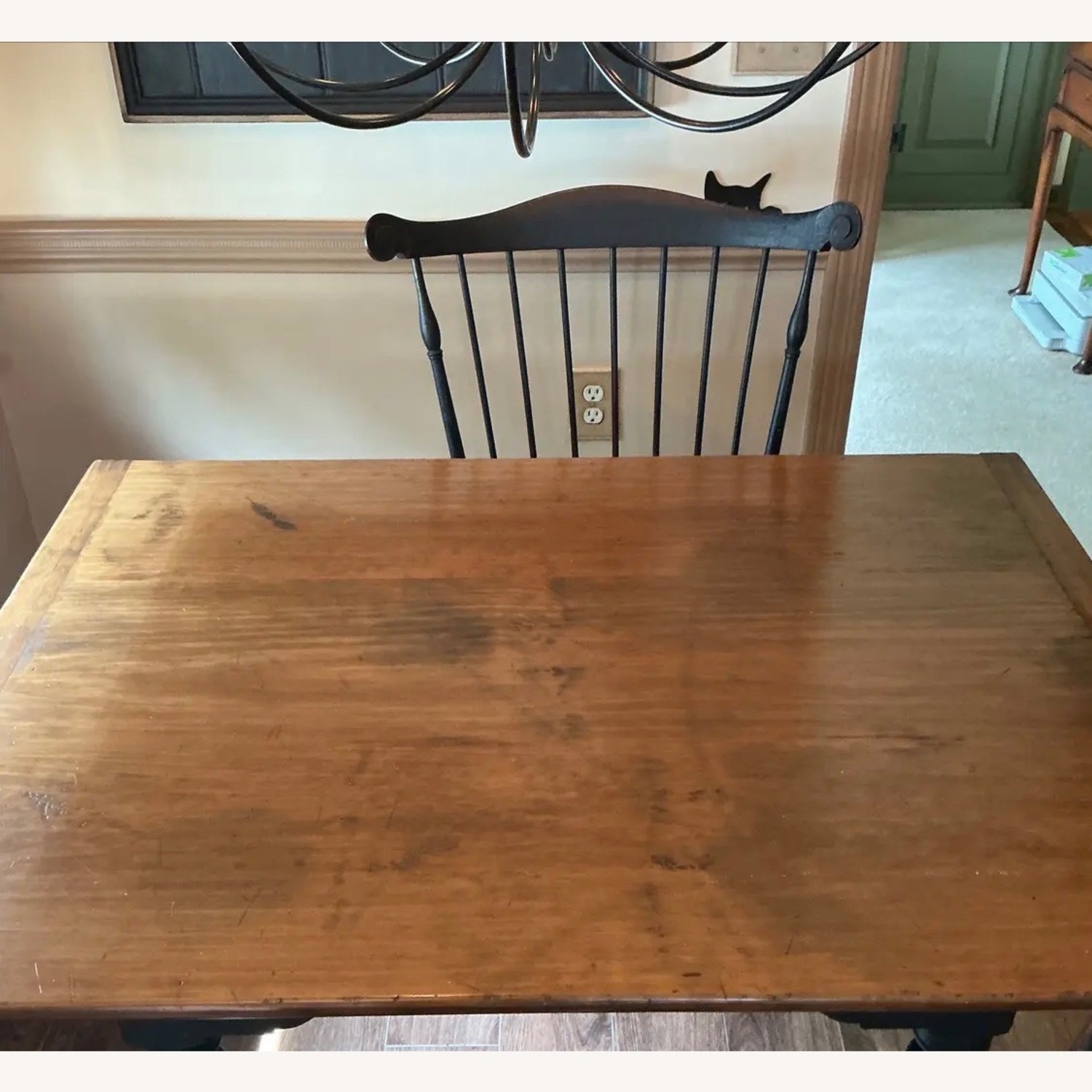 Adam Matthews Black Wood Dining Sets - image-3