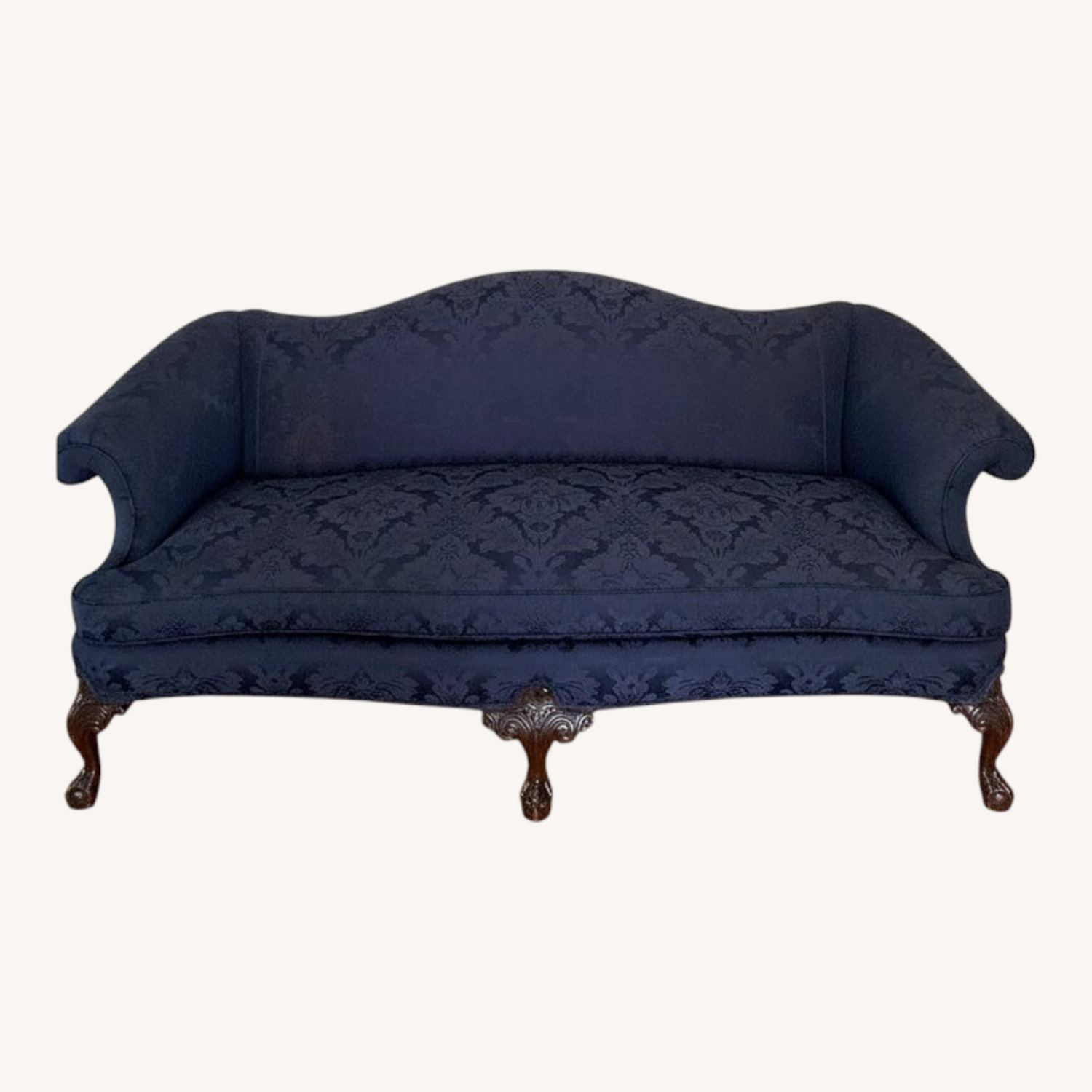 Blue Vintage Couch - image-0