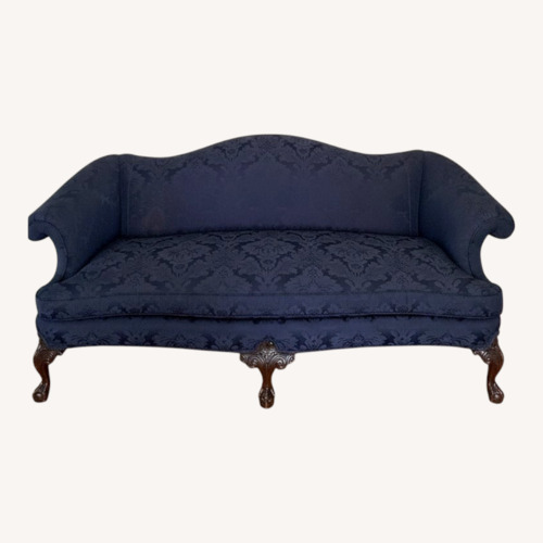 Used Blue Vintage Couch for sale on AptDeco