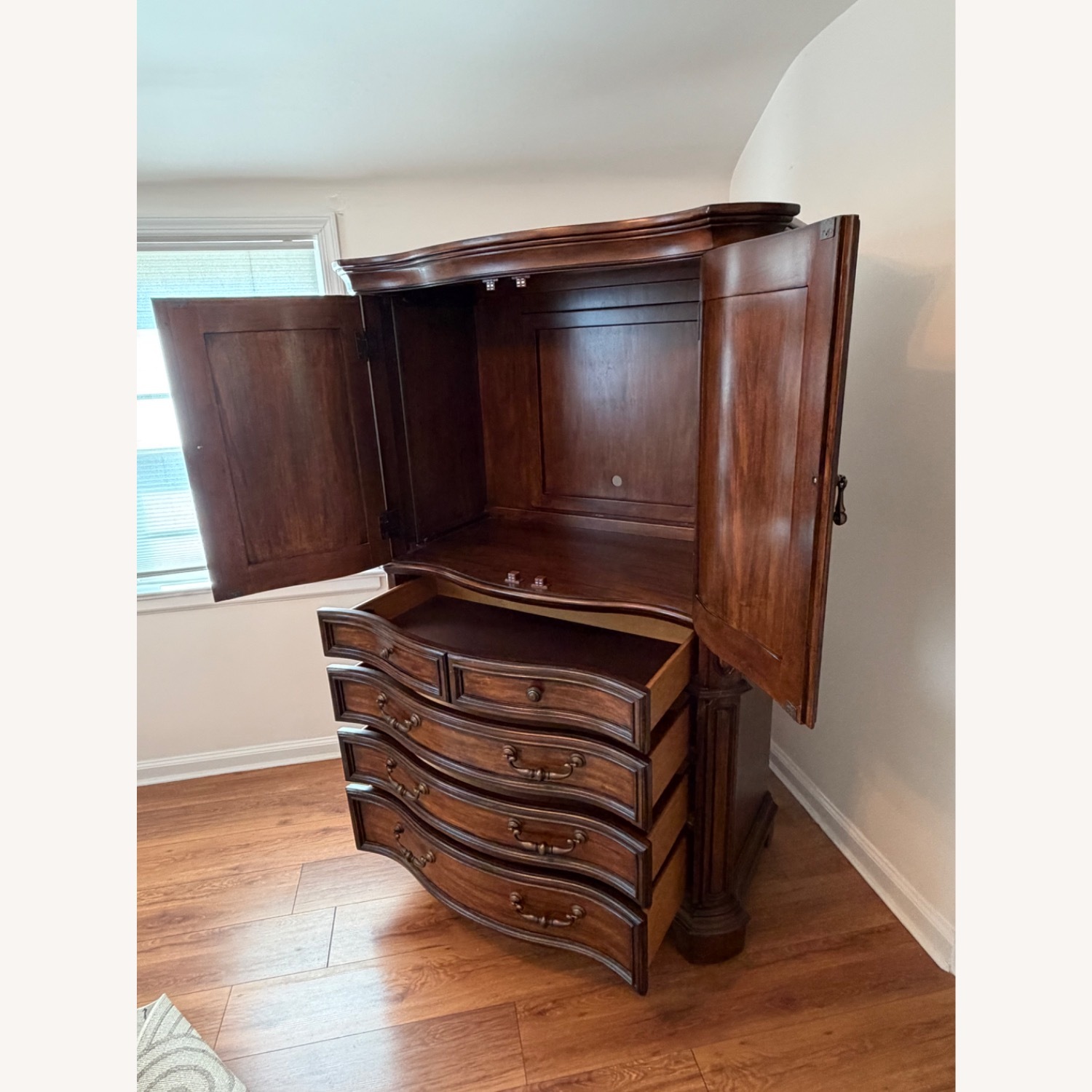 Casa Cristina 2 Door, 3 Drawer Wood Armoire - image-4