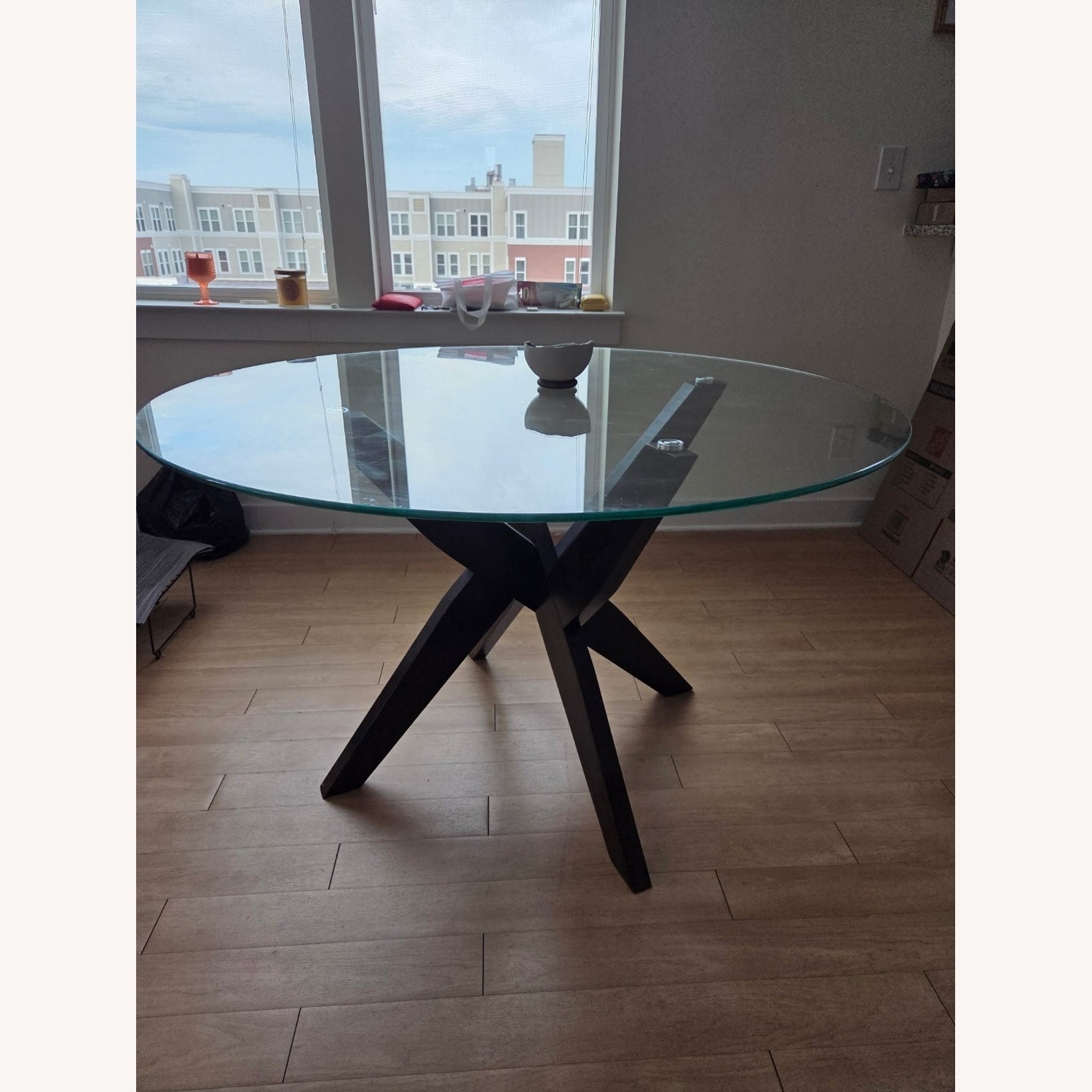 Tempered Glass Dining Table - image-3