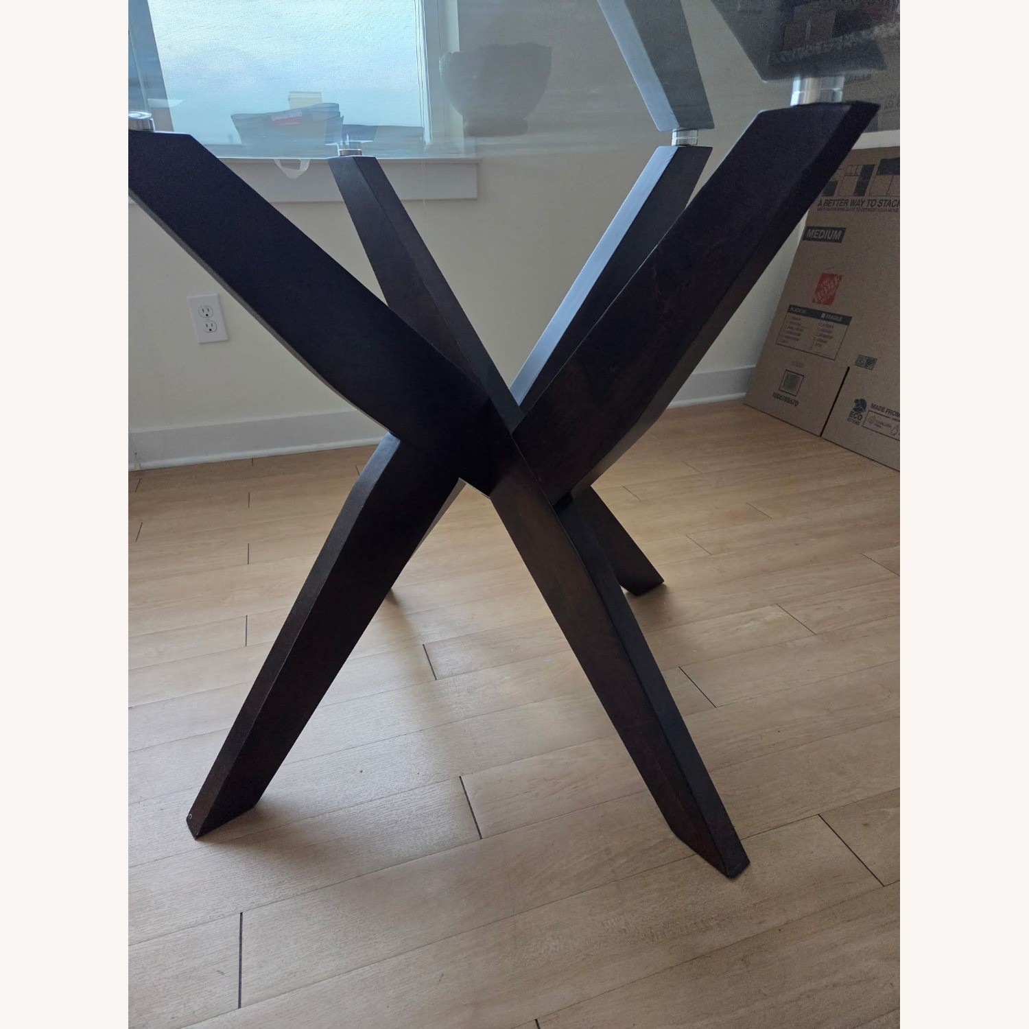 Tempered Glass Dining Table - image-2